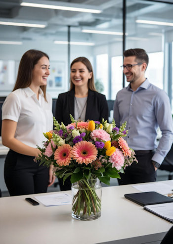 Правила делового этикета в цветах