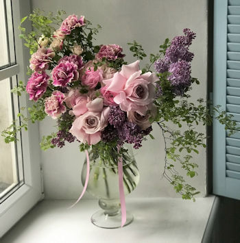 Мастер-класс Раскидистый, фактурный букет