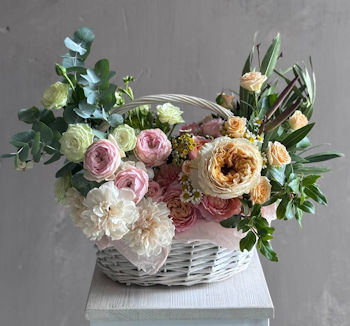 Мастер-класс Раскидистая корзина