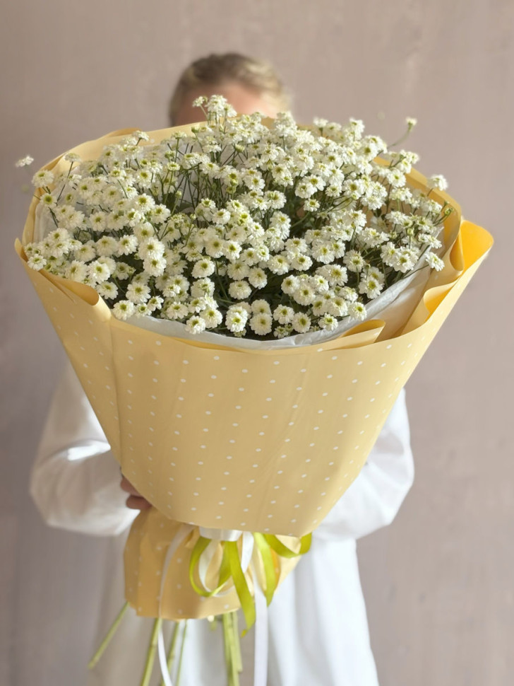 Букет из 15 кустовых ромашек