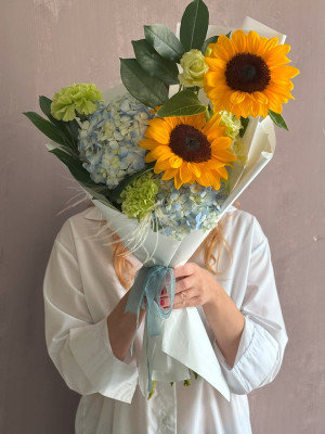 Букет «Улыбка осени»