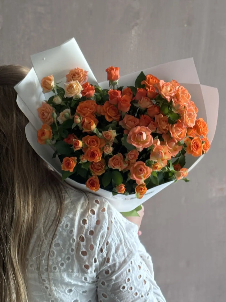 15 кустовых роз