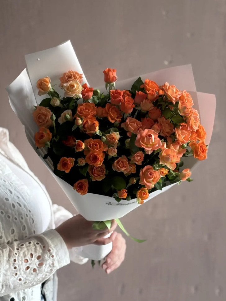 15 кустовых роз