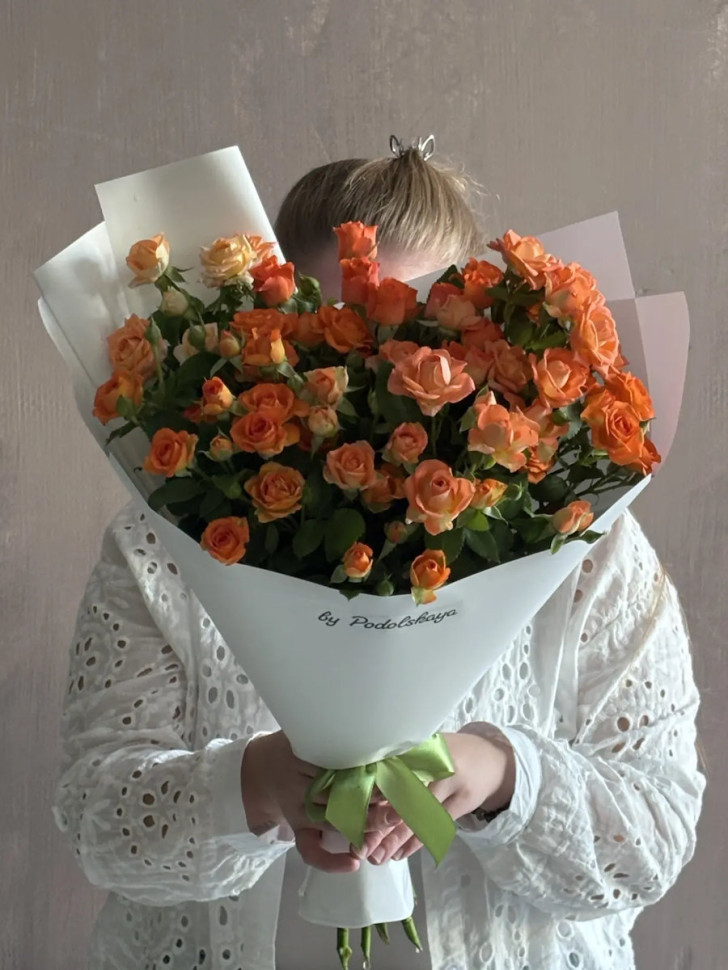 15 кустовых роз