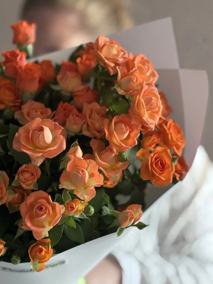 15 кустовых роз