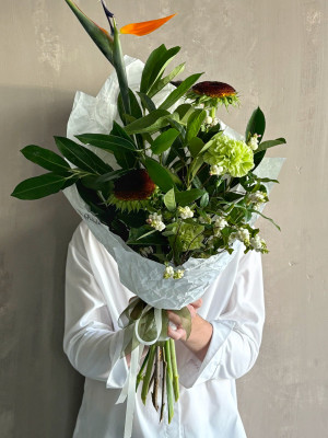 Композиция «Лоскутки осени»