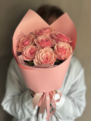 Букет «Розовые грёзы»