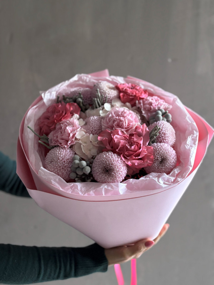 Букет «Розовый бархат»