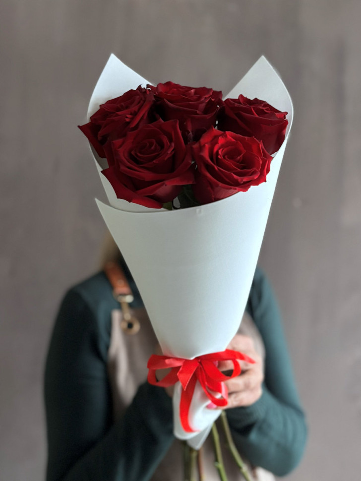 Букет из 5 роз Эквадор