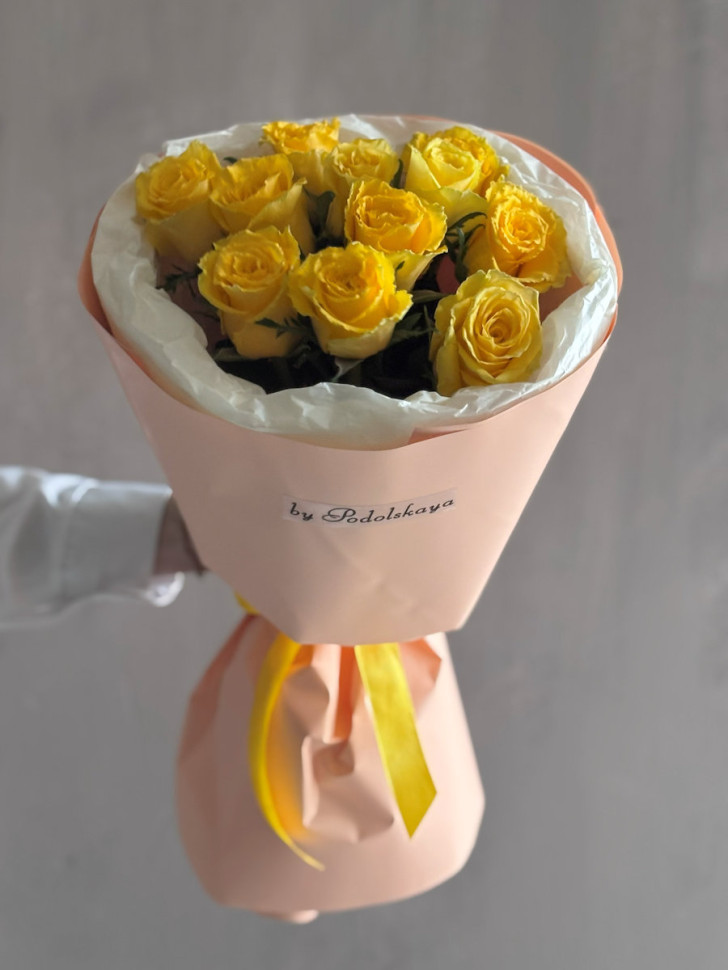 Букет «Жёлтая симфония в 11 нотах»
