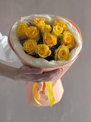 Букет «Жёлтая симфония в 11 нотах»