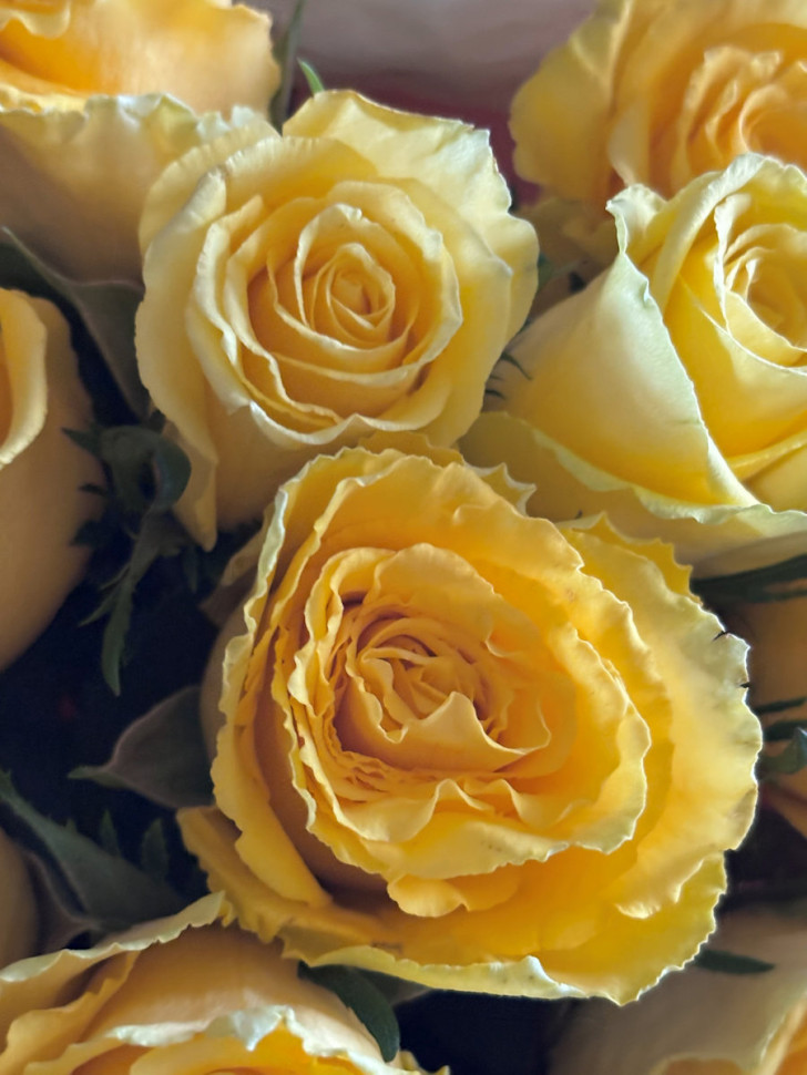 Букет «Жёлтая симфония в 11 нотах»