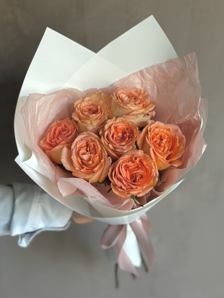 Букет «Персиковый шарм»