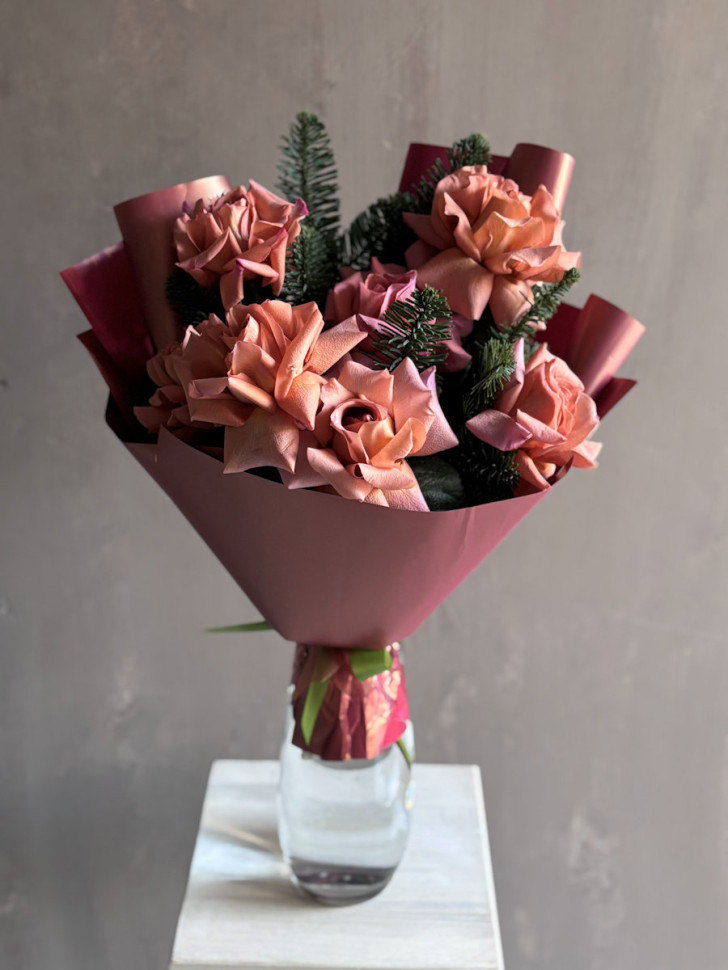 Букет «Кофе зимой»