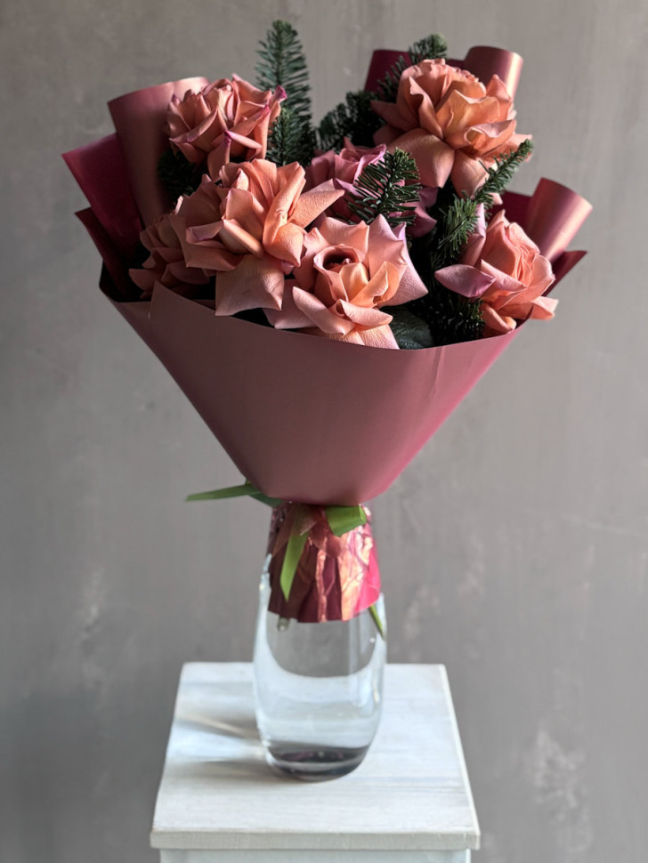 Букет «Кофе зимой»