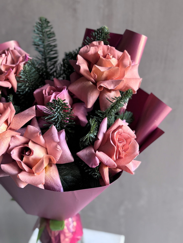 Букет «Кофе зимой»