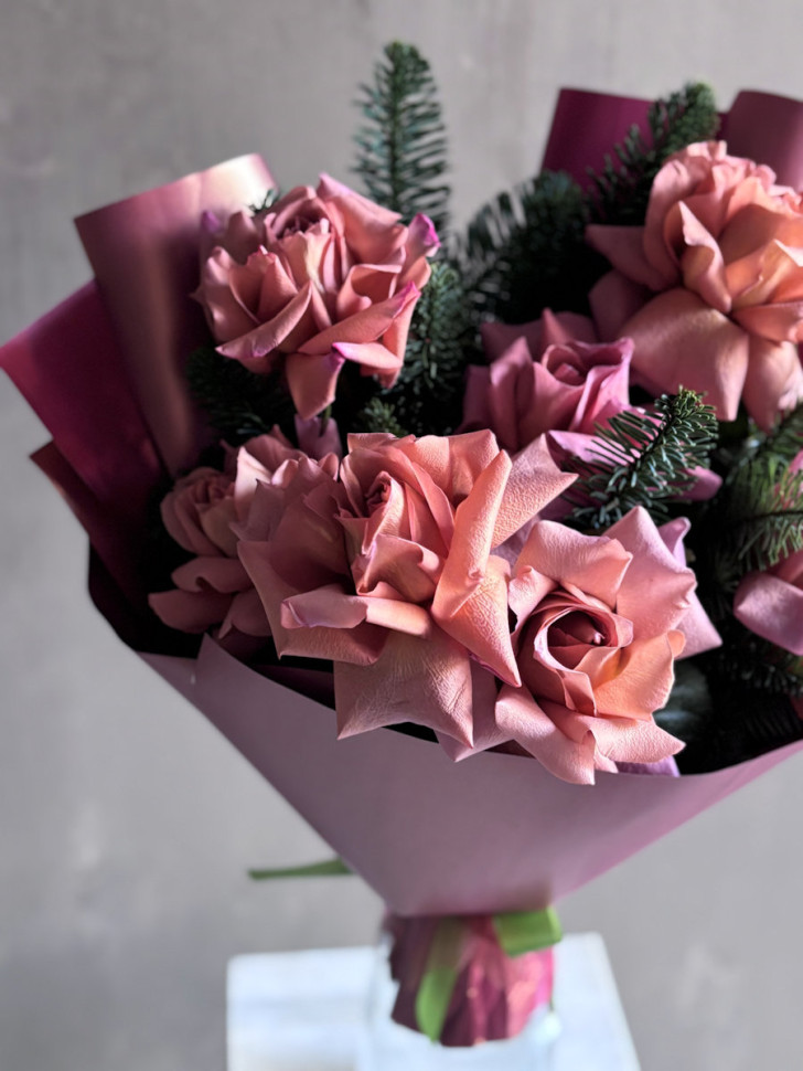 Букет «Кофе зимой»