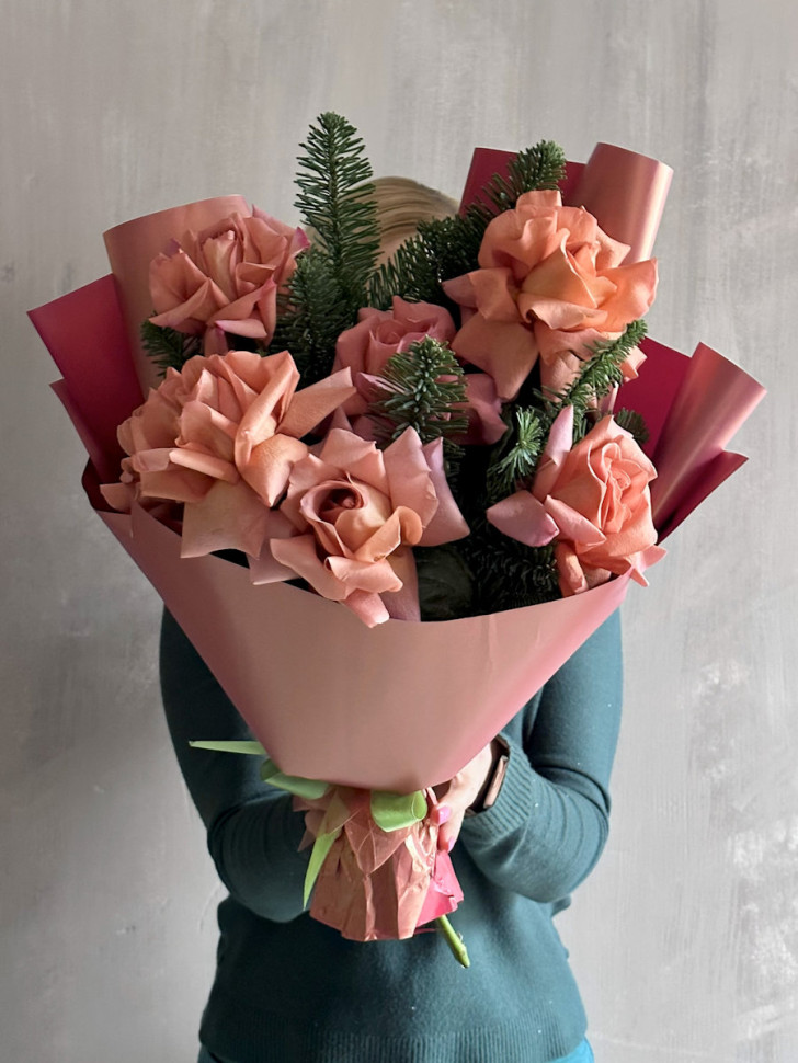 Букет «Кофе зимой»