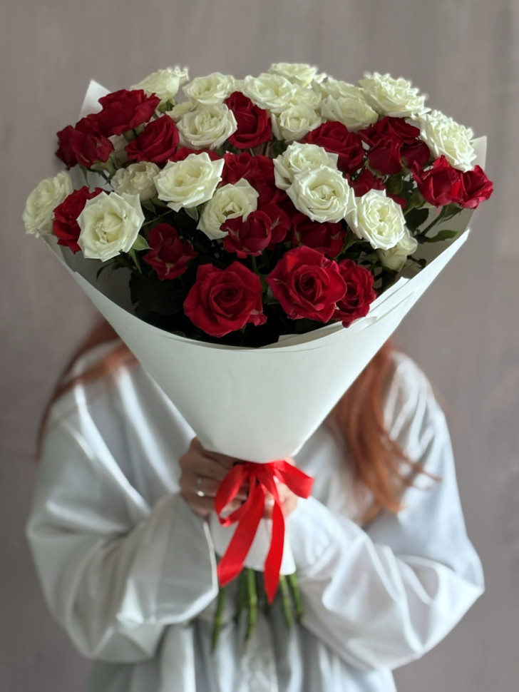 Букет «Контраст чувств»