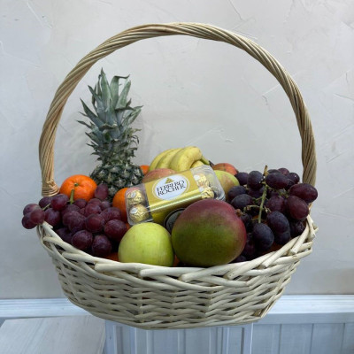 Фруктовая корзина «Виноградный фреш»