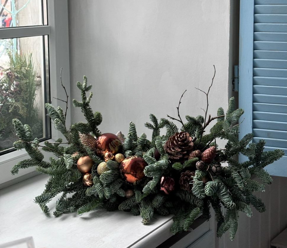 Композиция настольная из нобилиса