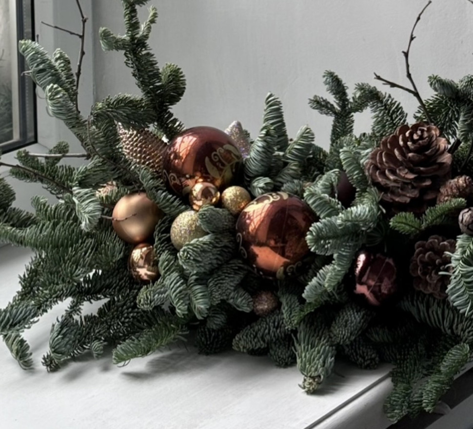 Композиция настольная из нобилиса