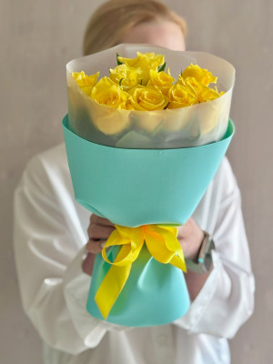 7 роз Кения (солнечные)