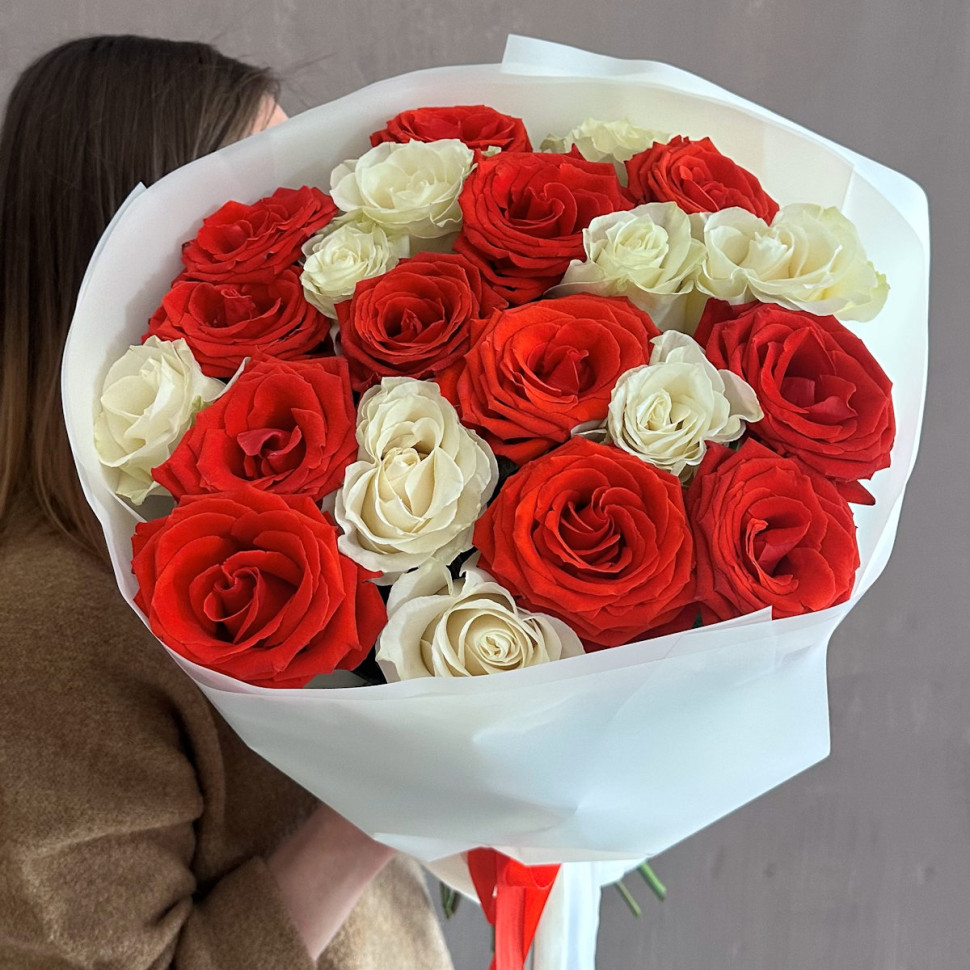 Букет из 21 розы Эквадор