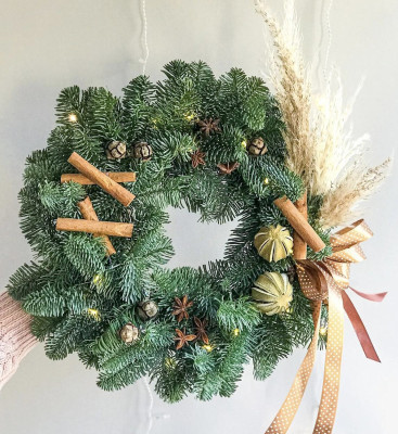 Венок Рождественский №1