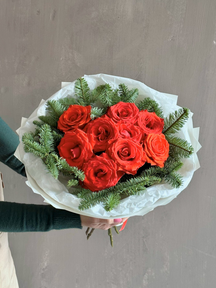 Букет «Алое сияние с нобилисом»