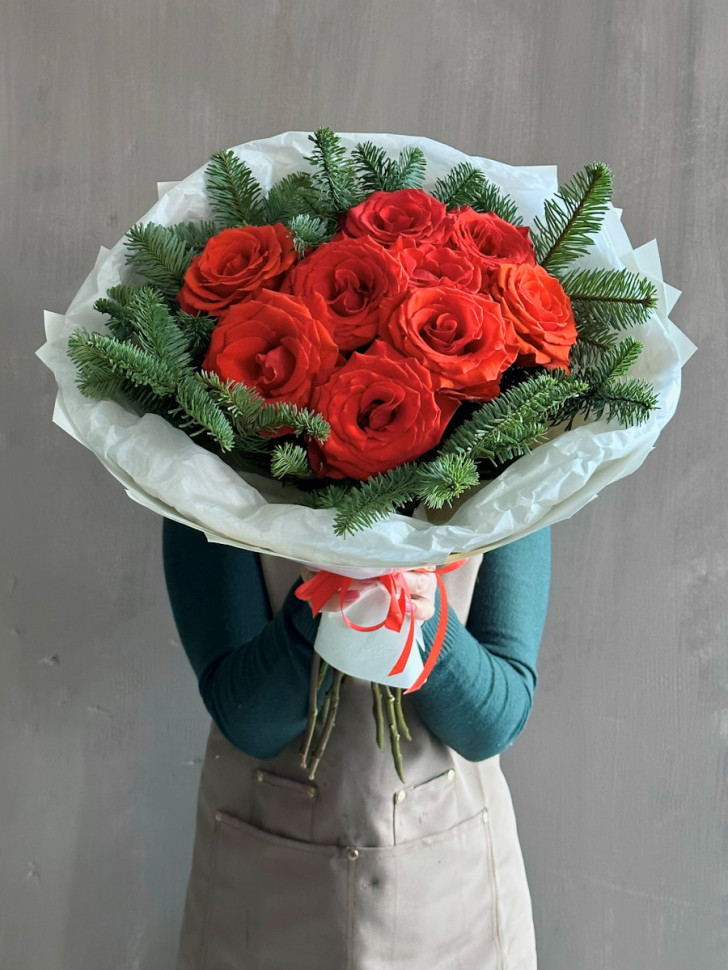 Букет «Алое сияние с нобилисом»