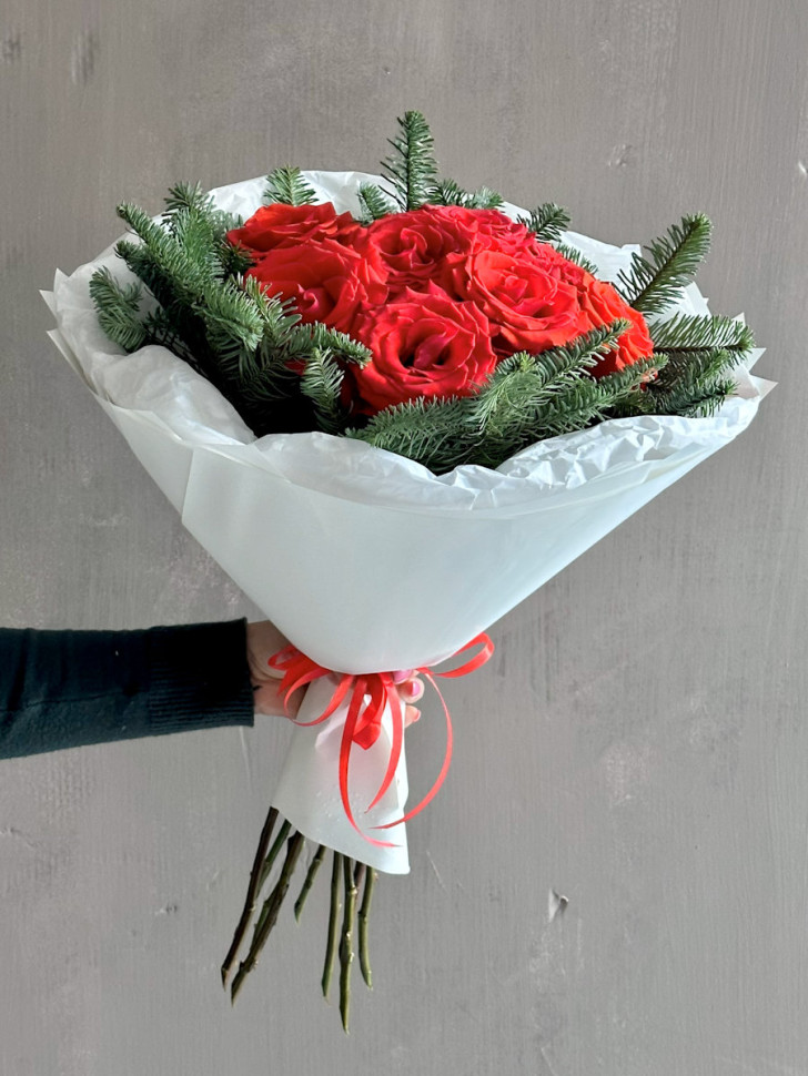 Букет «Алое сияние с нобилисом»