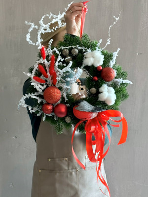 Венок Рождественский №3