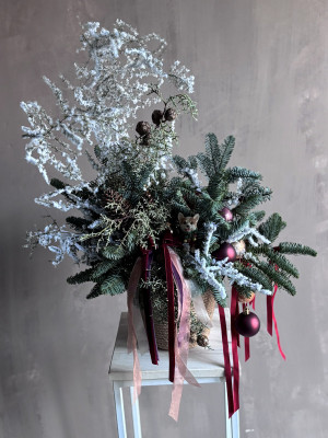 Композиция «Корги в лесу»