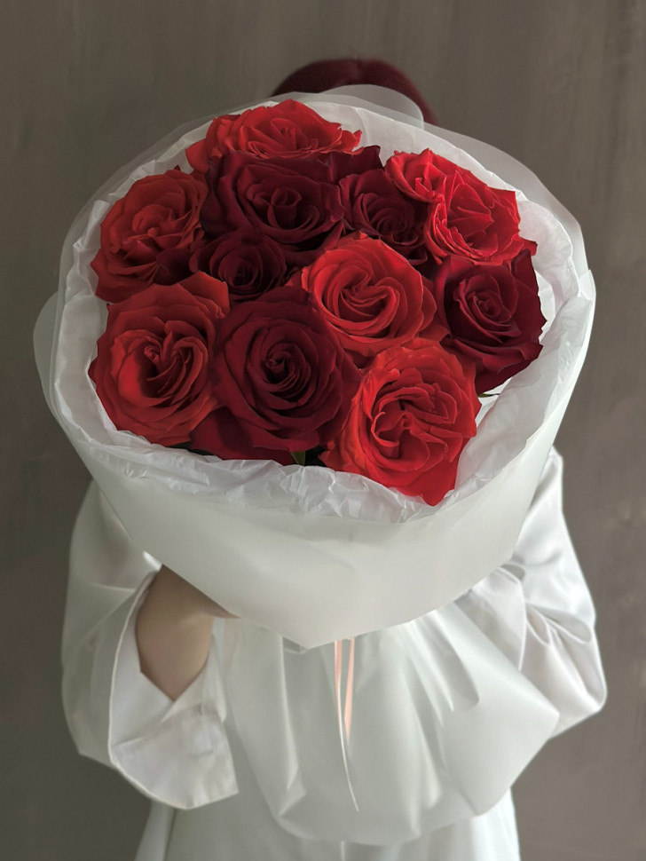 Букет «Огненное сердце»