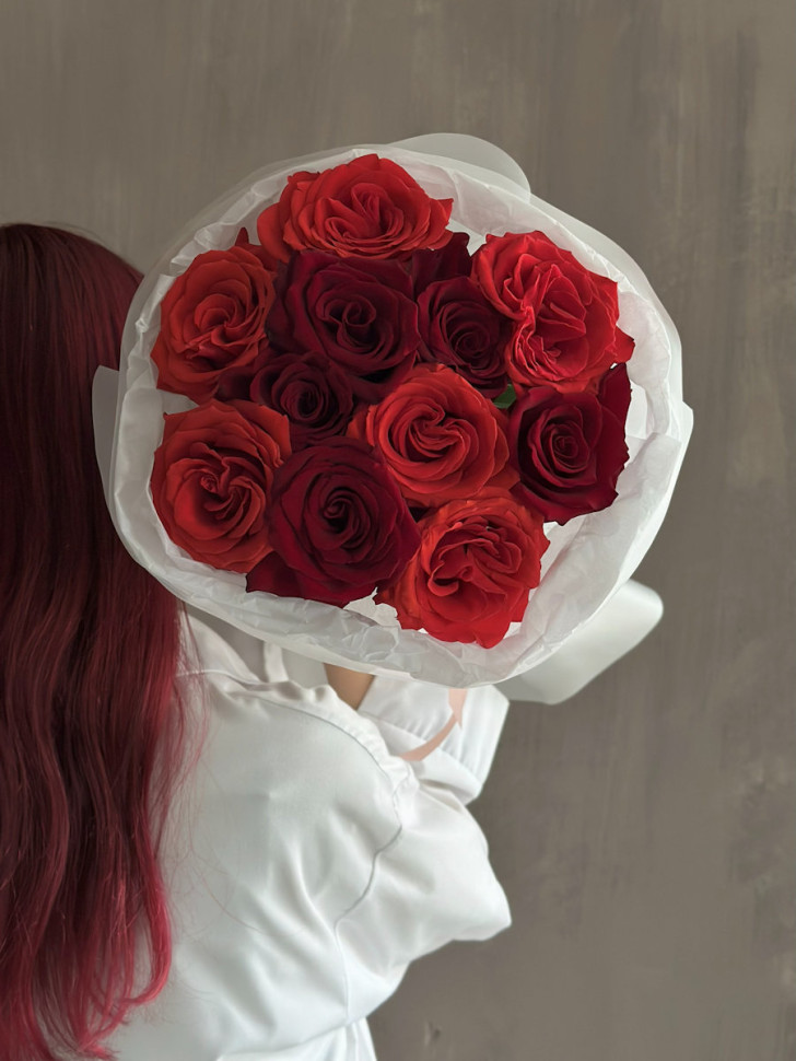 Букет «Огненное сердце»