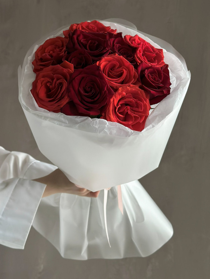 Букет «Огненное сердце»