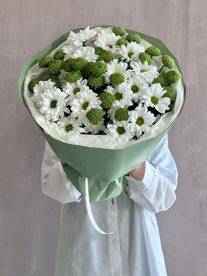 9 кустовых хризантем