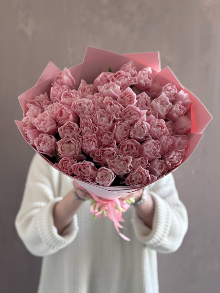 Пионовидные тюльпаны Дример (51 шт.)