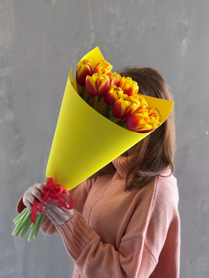 Огненный тюльпан (15 шт.)