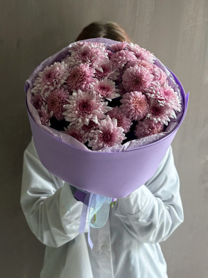 5 кустовых хризантем