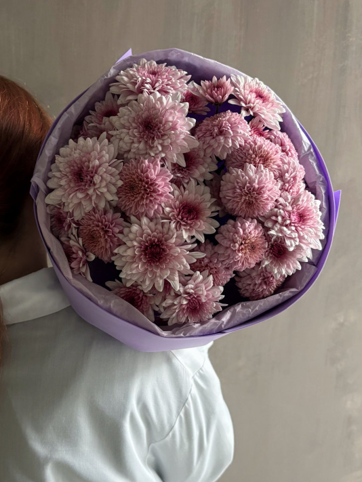 5 кустовых хризантем