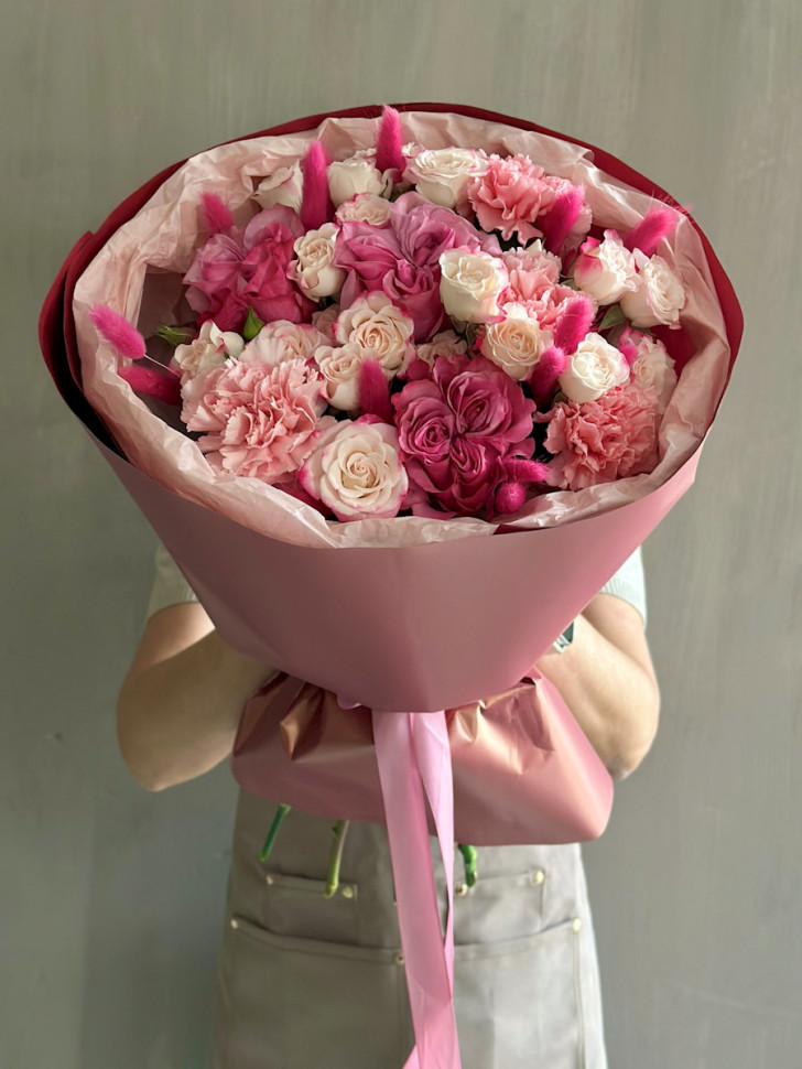 Букет «Розовый бриз»