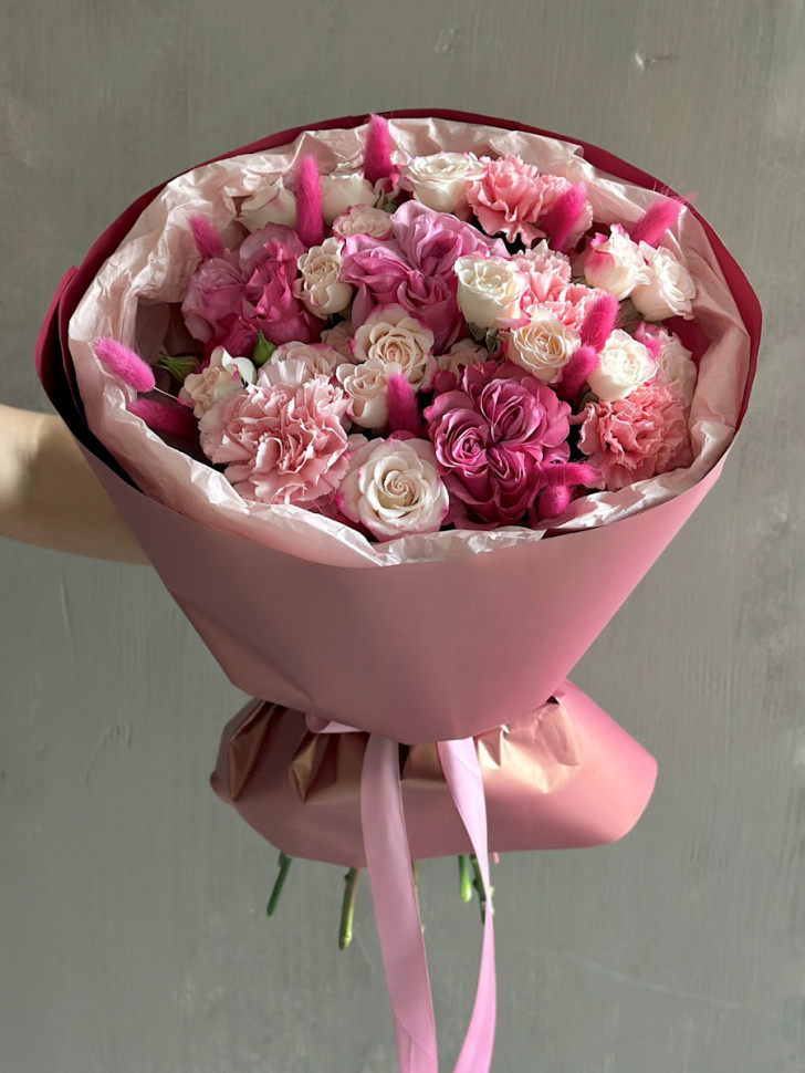 Букет «Розовый бриз»