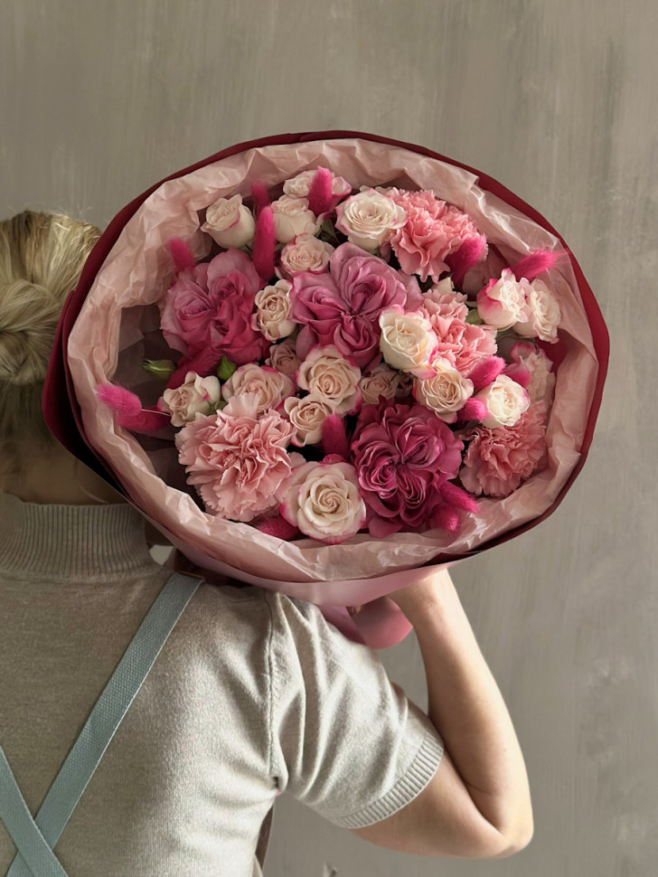 Букет «Розовый бриз»