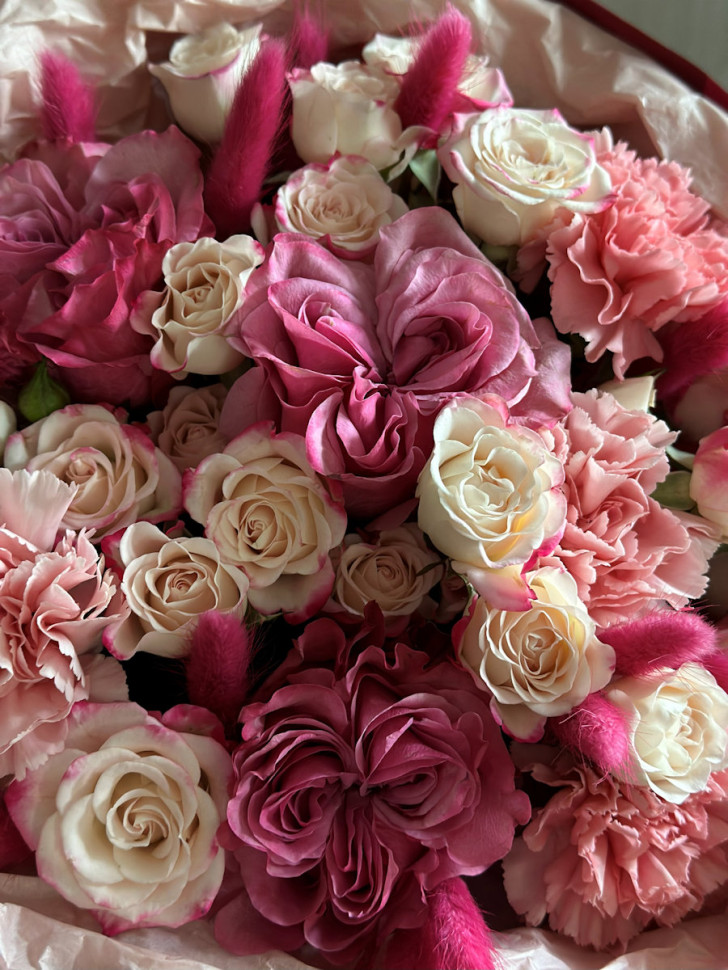 Букет «Розовый бриз»