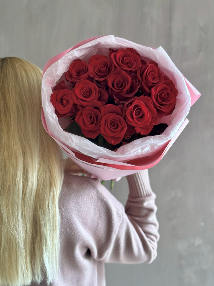 Букет из 11 кенийских роз