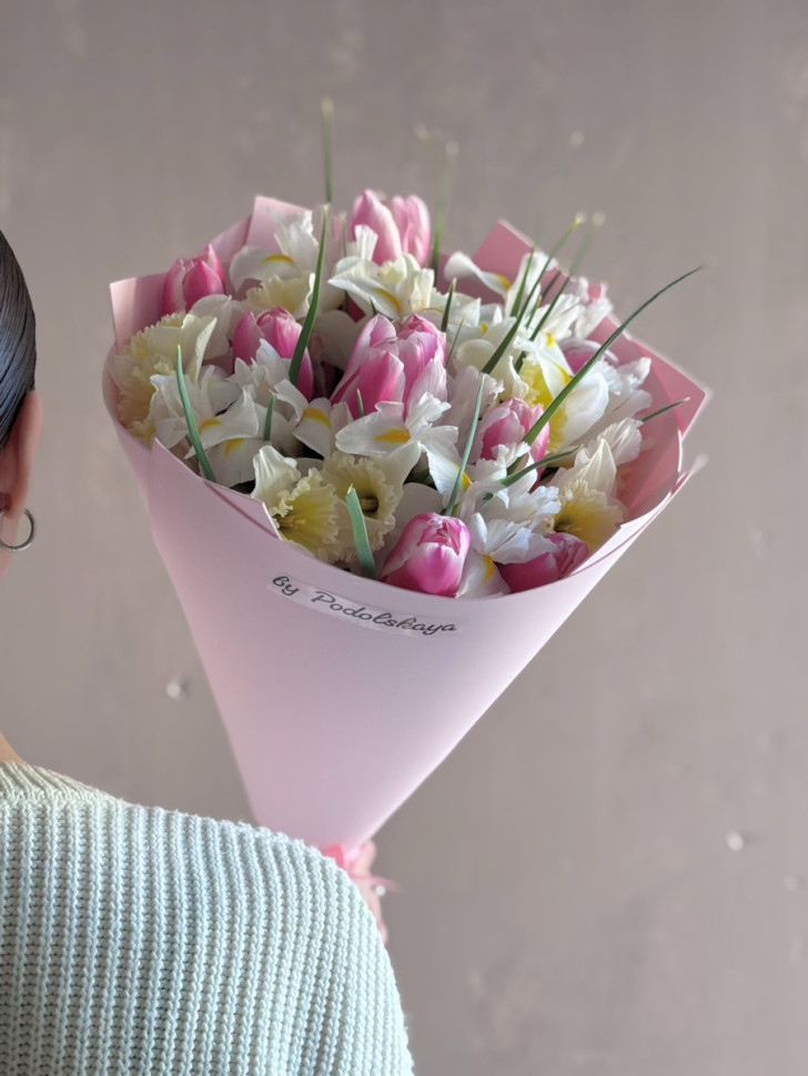 Букет «Лёгкий вздох тюльпанов»