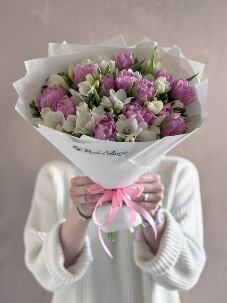 Букет «Умиротворение в цветах»