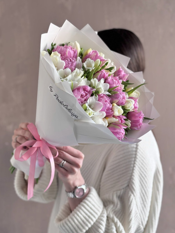 Букет «Умиротворение в цветах»